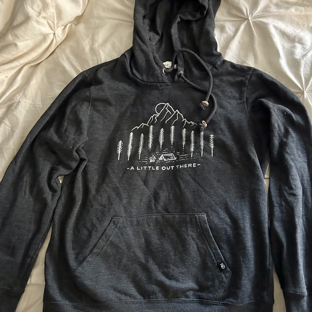 TenTree Outdoorsy Hoodie | Grey | Size M